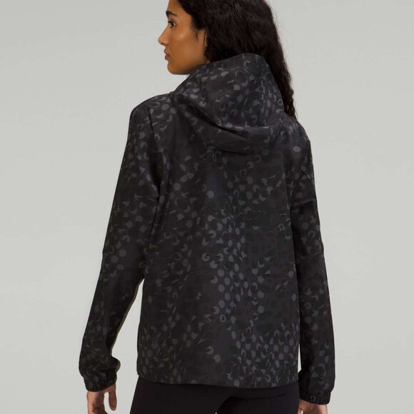 Lululemon Packable Water-Repellent Jacket Primal Dot Max Black Multi – NWOT - 10 - Picture 7 of 12